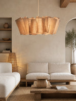 Load image into Gallery viewer, Oslan Modern Nordic Pleated Fabric Pendant Light for Dining Room