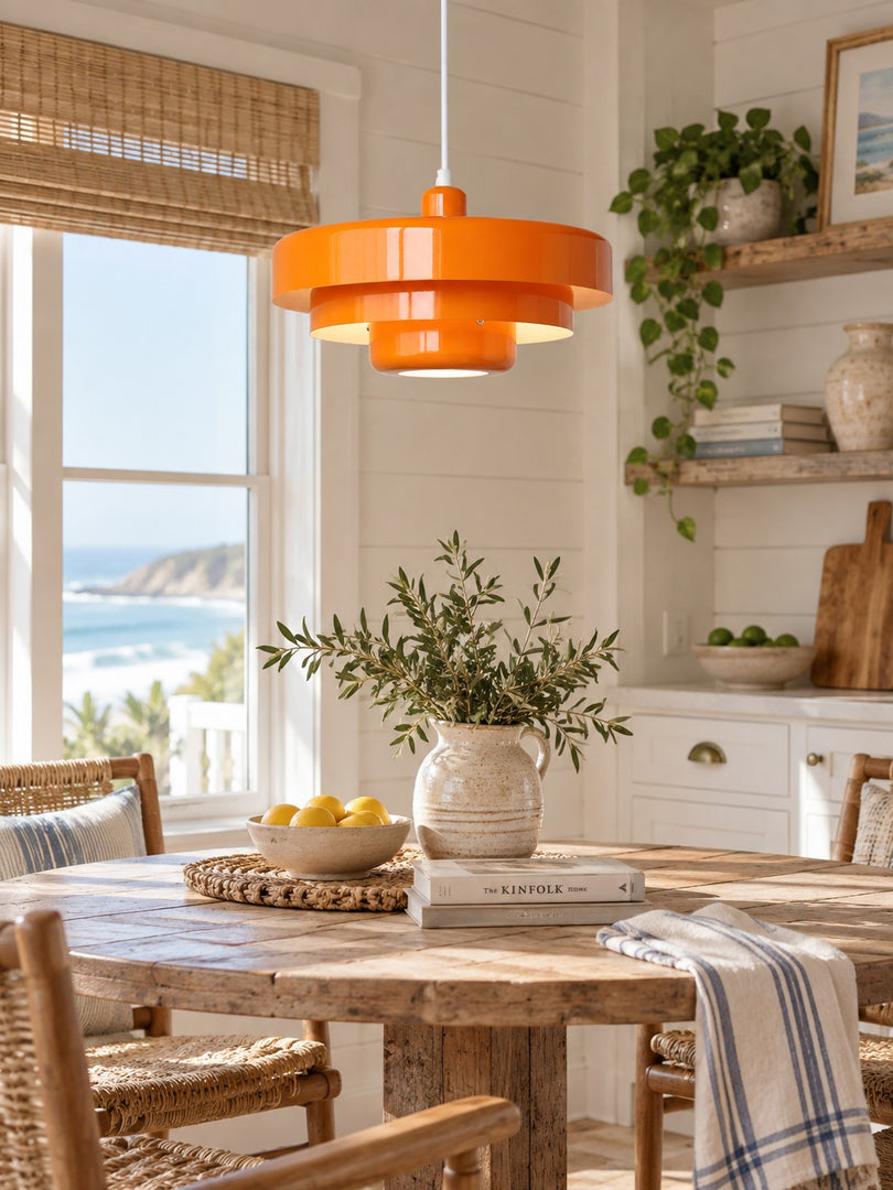 Creative Colorful Three-Layer Cake Pendant Light