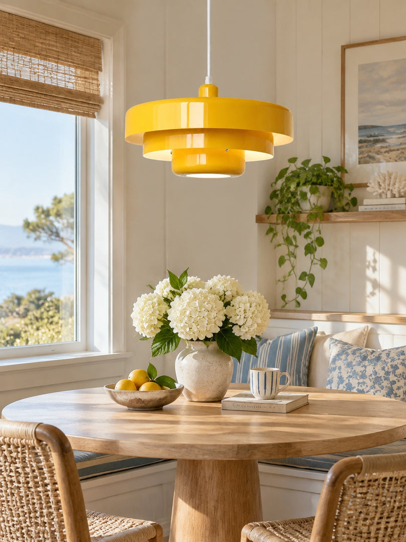 Creative Colorful Three-Layer Cake Pendant Light