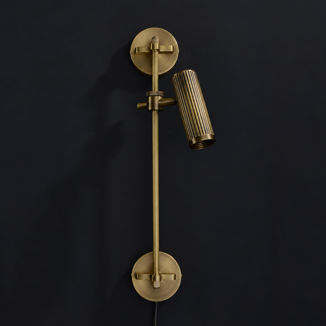 Spot Rail Brass Plug-In Wall Light - product image 6