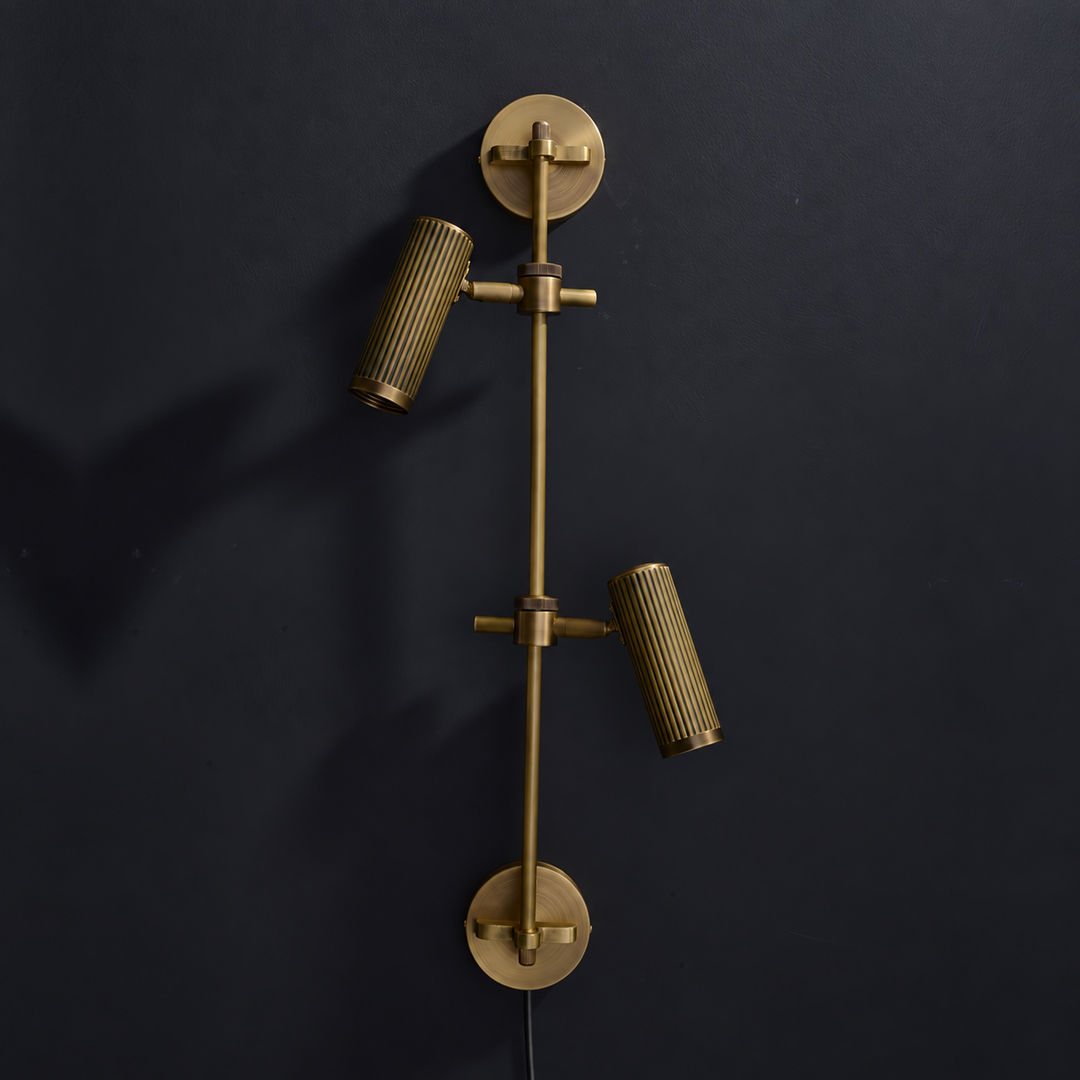 Spot Rail Brass Plug-In Wall Light - product image 7