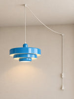 Cargar imagen en el visor de la Galería, Retro Bauhaus Plug-In Pendant Light