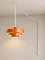 Cargar imagen en el visor de la Galería, Retro Bauhaus Plug-In Pendant Light