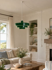 Retro Bauhaus Plug-In Pendant Light