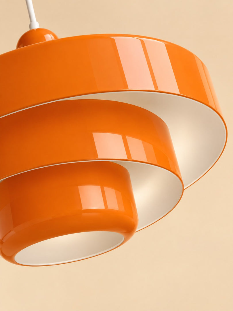 Retro Bauhaus Plug-In Pendant Light