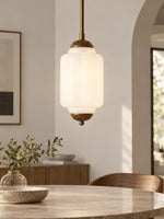 Bild in Gallery-Viewer laden, Vintage Glas Eloise Pendelleuchte