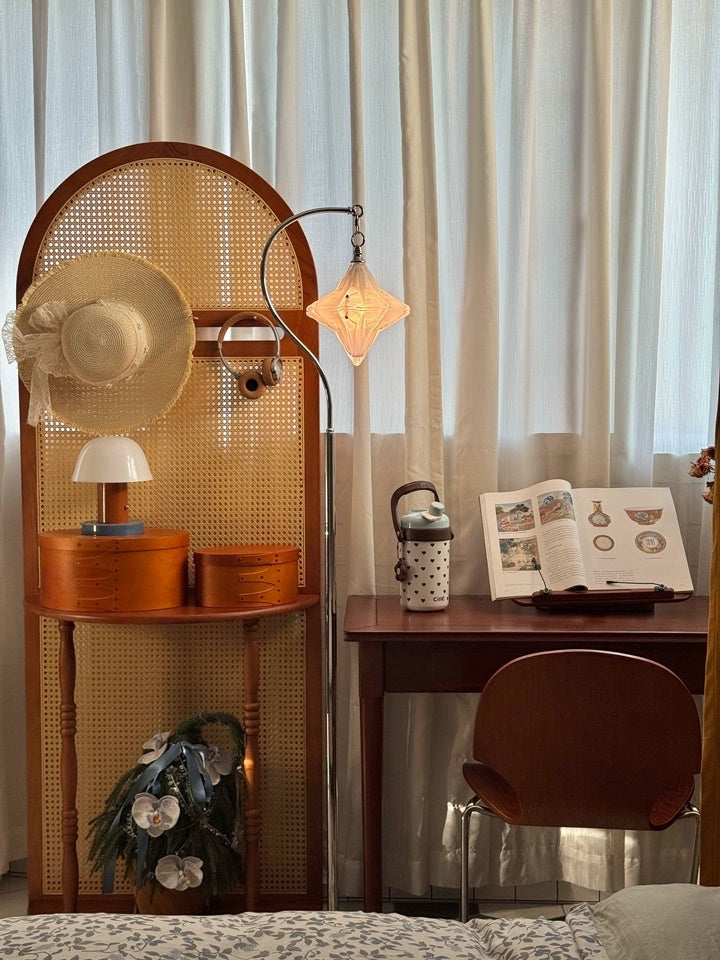 Lámpara de pie Art Déco Star: Lámpara de pie moderna para espacios de estar – Astris Orion 