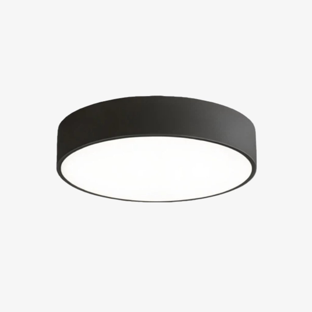 Plafonnier LED Rond Minimaliste Rondi - Design Circulaire en Fer pour Salon et Chambre