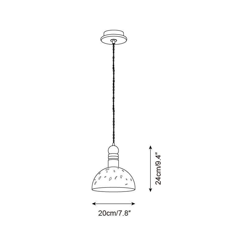 Sylvane Dome Pendant Lamp