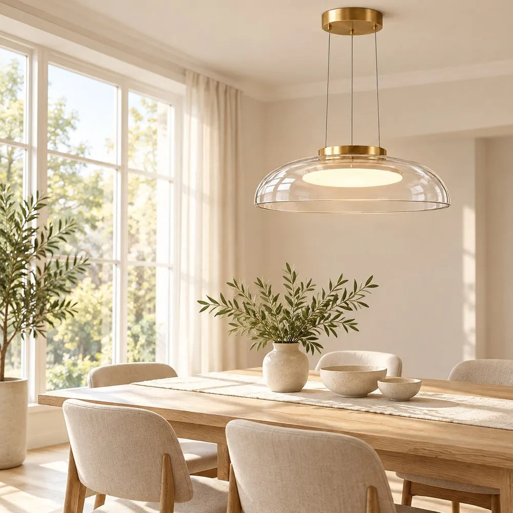 Modern Glass Pendant Light
