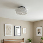 Charger l'image dans la visionneuse de galerie, Plafonnier courbé Rigidus - Verre minimaliste pour salons et couloirs