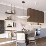 Charger l'image dans la visionneuse de galerie, White Silk Cloth Plug-In Pendant Lamp