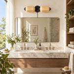 Cargar imagen en el visor de la Galería, Eloise fluted milk-glass plug-in wall sconce