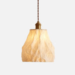 Load image into Gallery viewer, Handcrafted Ceramic Pendant Lamp with Brass Fitting