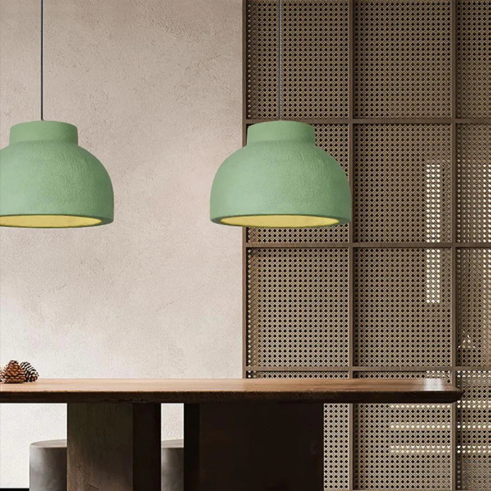 Nordische Schale Minimalistische Polystyrol-Pendelleuchte