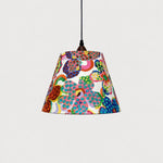 Load image into Gallery viewer, Colorful Floral Fabric Pendant Lamp