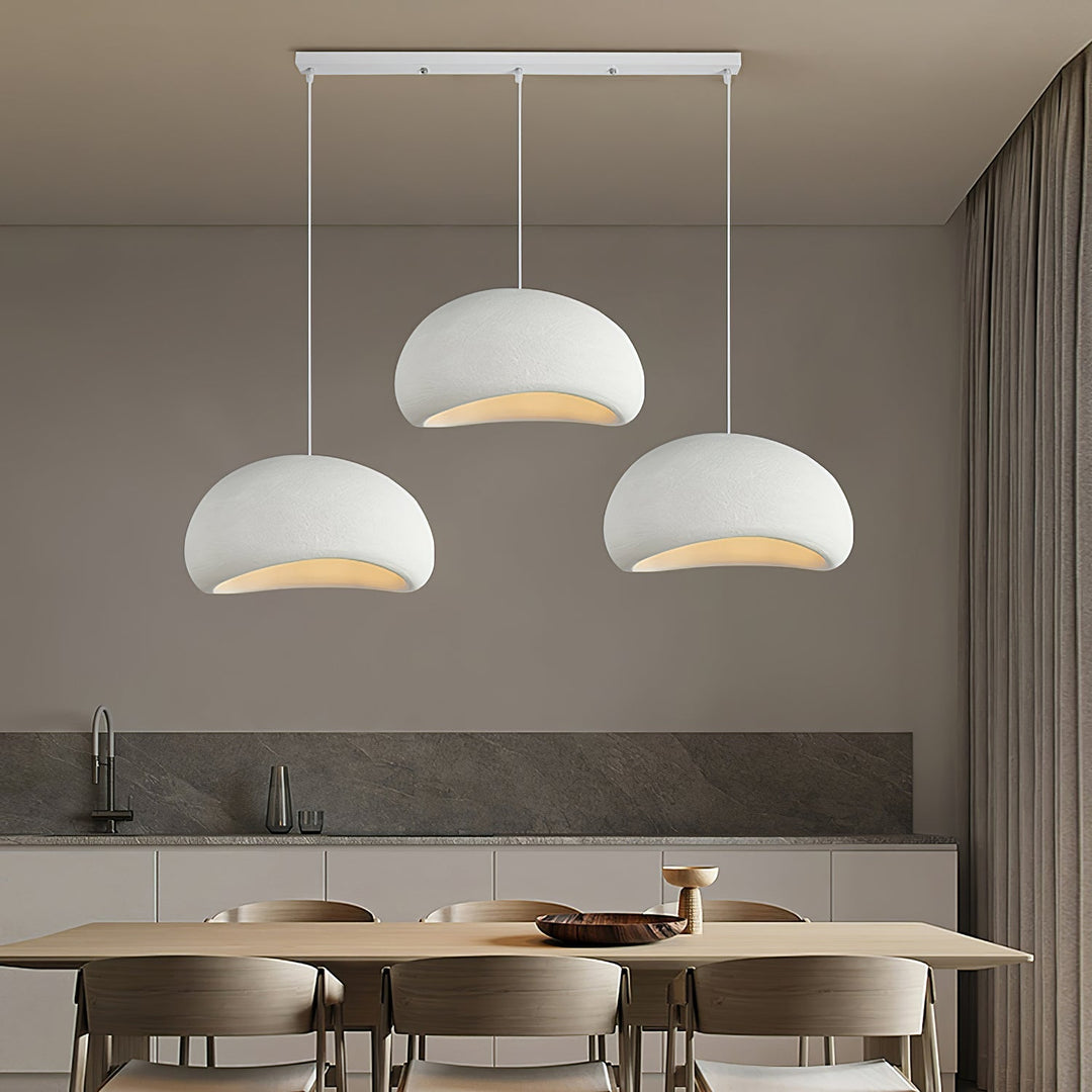 Sculptural Polystyrene Plug-In Pendant Light