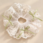 Load image into Gallery viewer, Vintage Lace Lamp Shade Covers with Bows, Pearls &amp; Floral Details