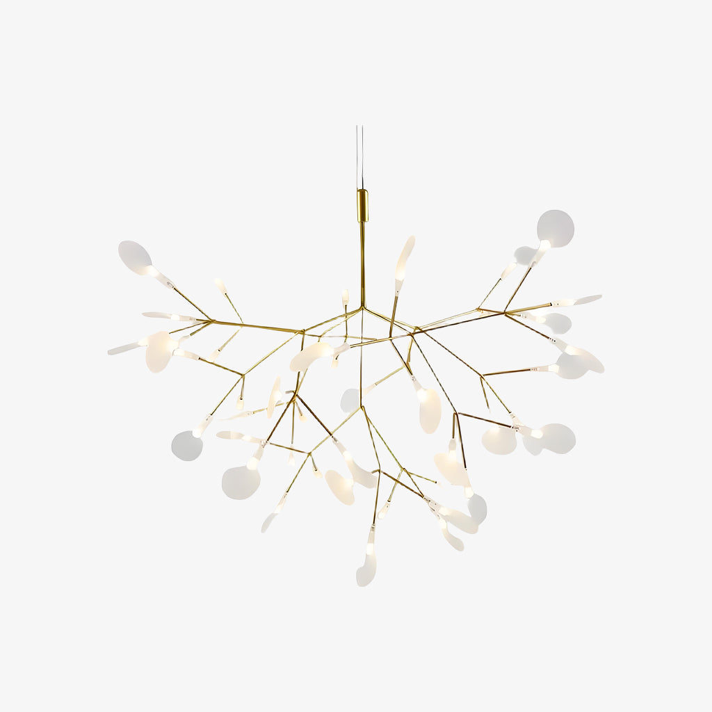 Floresta Artistic Chandelier – Organic Design with Metal and Acrylic for Contemporary Spaces N66