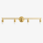 Cargar imagen en el visor de la Galería, Mobilux Line Modern Vanity Light - Bathroom Wall Fixture in Art Deco Style
