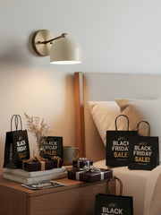 Metio Dome Industrial Modern Wall Sconce – Soft Ambient Light for Hallways