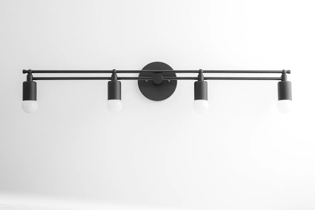 Mobilux Line Modern Vanity Light - Bathroom Wall Fixture in Art Deco Style