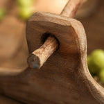 Load image into Gallery viewer, branch-style handle joined to the willow wood tray