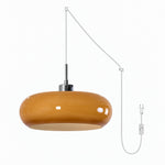 Load image into Gallery viewer, Potivus Sculptural Glass Plug-In Pendant Light
