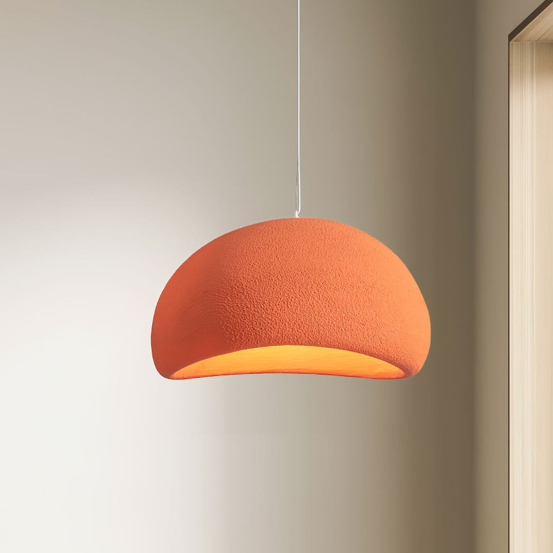 Sculptural Polystyrene Ceiling Pendant Light