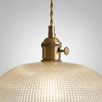 Charger l'image dans la visionneuse de galerie, Suspension spiralée cannelée Velaris - Luminaire de plafond à silhouette bombée pour intérieur moderne