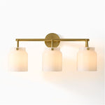 Cargar imagen en el visor de la Galería, Aplique de pared moderno Hanton de 3 luces - Accesorio de baño de metal
