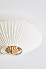 Cargar imagen en el visor de la Galería, Lámpara de techo de tela moderna Elumina Silk Semi-Flush Mount
