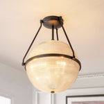 Bild in der Galerieansicht laden, Neven Glas-Deckenlampe
