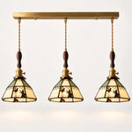 Charger l'image dans la visionneuse de galerie, Cat and Butterfly Stained Glass Pendant Light