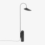 Bild in Gallery-Viewer laden, Nulavo Drehbare Stehlampe – Marmorfuß mit blattförmigem Schirm, moderner Stil für Wohnzimmer