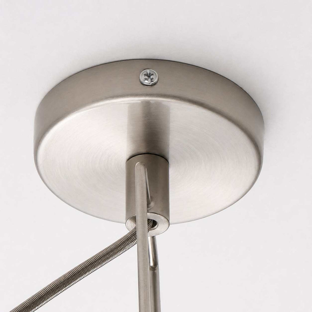 Bauhaus Brushed Nickel Adjustable Spotlight