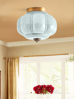 Load image into Gallery viewer, Retro Milk Semi Flush Mount Eloise Ceiling Light
