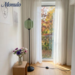 Load image into Gallery viewer, Eloise Decorative Glass Pumpkin Floor Lamp - Retro Organic Style for Living Rooms