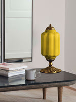 Charger l&#39;image dans la visionneuse de galerie, Lampe de table LED Eloise vintage en verre
