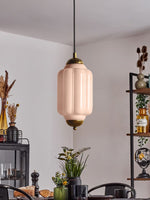 Cargar imagen en el visor de la Galería, Lámpara colgante Petite Eloise de cristal vintage
