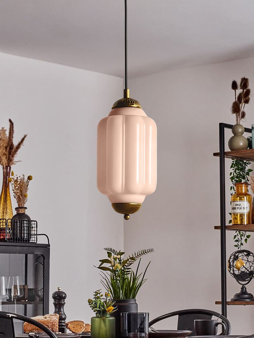 Lámpara colgante Petite Eloise de cristal vintage