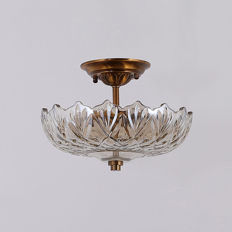 Alaina Glas-Deckenlampe