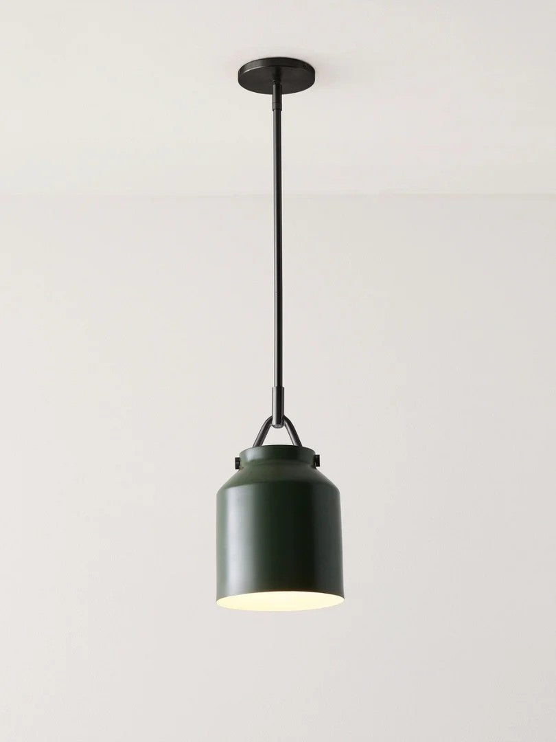 Hanton Nordic Metal Morandi Metal Pendant Light — Nordic Minimalist Fixture