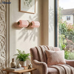 Bild in Gallery-Viewer laden, American Vintage Glas Laterne Geformt Horizontal Eloise Wandlampe