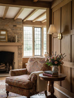 Load image into Gallery viewer, Fibura Fabric Wall Sconce – Elegant Wall Sconce for Bedroom and Hallaway Vintage Style
