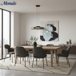 Load image into Gallery viewer, Verdoma Stacked Disc Form Glass Pendant Light Contemporary Nordic Lighting for Kitchens
