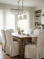Load image into Gallery viewer, Fabric Shade Pendant Light - Linear Hanging Lamp for Kitchen Island
