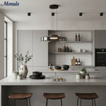 Load image into Gallery viewer, Verdoma Stacked Disc Form Glass Pendant Light Contemporary Nordic Lighting for Kitchens