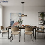 Load image into Gallery viewer, Verdoma Stacked Disc Form Glass Pendant Light Contemporary Nordic Lighting for Kitchens