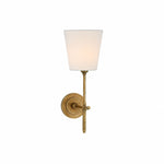 Load image into Gallery viewer, Rowan Classic Fabric Shade Wall Sconce Elegant Style - Bedroom Bedside Lighting